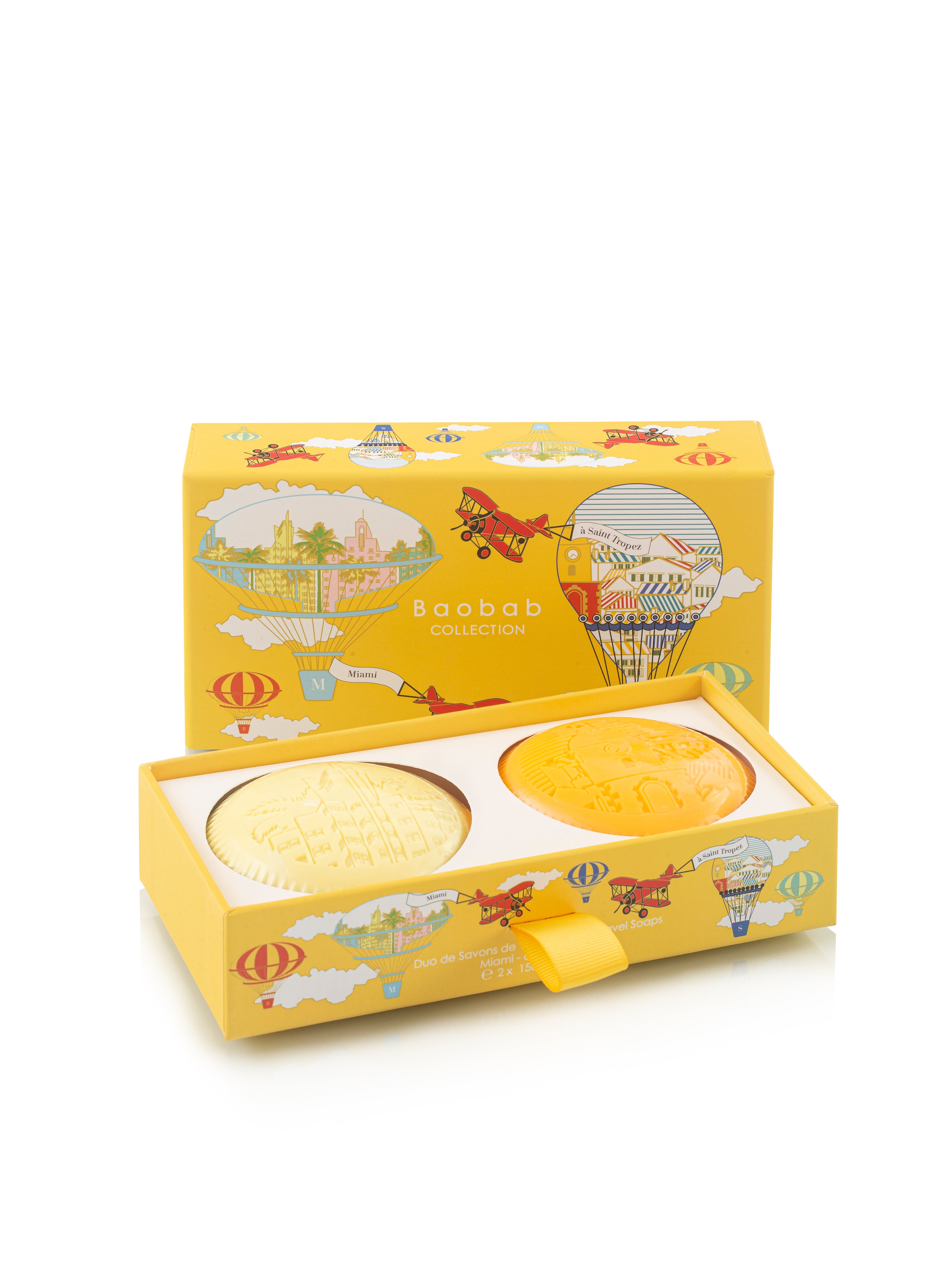 MY FIRST BAOBAB MIAMI-À SAINT-TROPEZ Seifen Geschenkbox