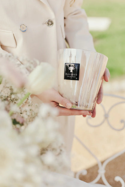WHITE PEARLS Duftkerze