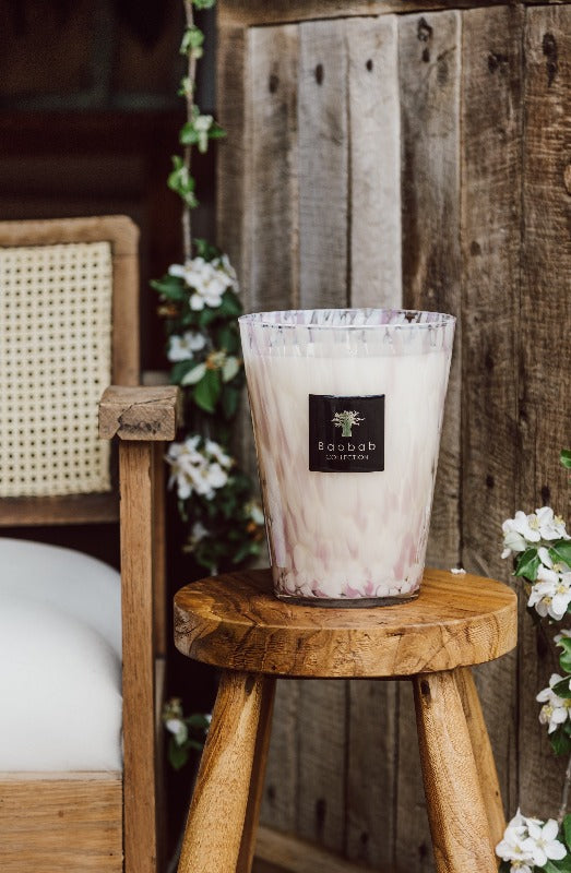 WHITE PEARLS Duftkerze